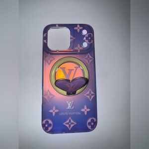 Purple and Pink 17 pro max Phone Case